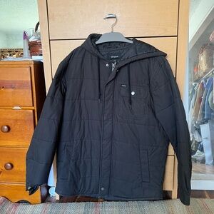 Brixton Black Men’s Heavy Coat